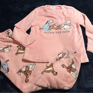 Disney Winnie the Pooh Pink Women’s Pajama Set Sz Medium
